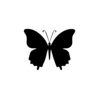 mariposas acortar Arte recopilación. mano dibujado diseño elementos para saludo tarjetas, carteles, logo, etiquetas, etiquetas, álbum de recortes, Boda invitaciones monocromo mariposas vector