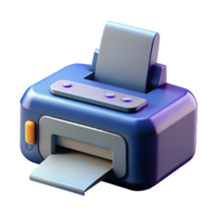 Printer Device 3d Design png