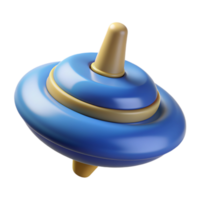 spinning topp 3d objekt png