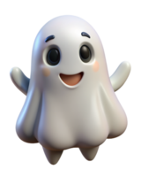espírito fantasma 3d personagem png
