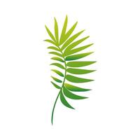 Green leaf icon. Elements design for natural, eco, vegan, bio labels vector