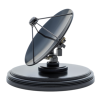 Advanced Satellite Dish Technology 3D Illustration png