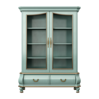 3d render cabinet isolated on transparent background png