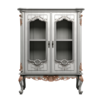 3d render cabinet isolated on transparent background png