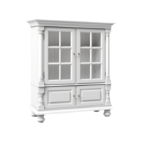 3d render cabinet isolated on transparent background png