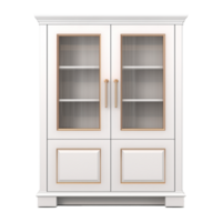 3d render cabinet isolated on transparent background png