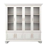 3d render cabinet isolated on transparent background png