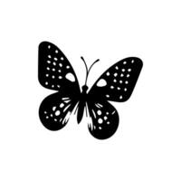 Beautiful Ornament Butterfly Decoration element Design vector