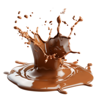 cioccolato latte dipingere turbine ritagliare png