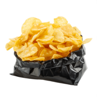 Isolated Bag of Chips Transparent Background png