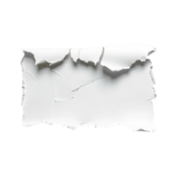 Clear Background Isolated White Paper Tear png