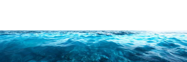 klar Hintergrund Blau Wasser Oberfläche ausgeschnitten png