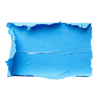 transparent coupé de marine bleu papier déchirer png