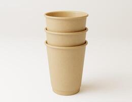 Paper coffee cup mockup photo