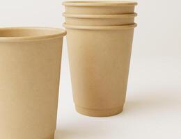 Paper cup mockup photo