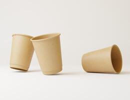 Paper coffee cup mockup photo