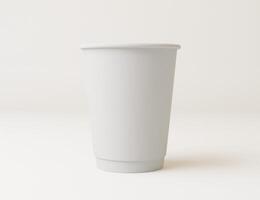 Hot drink paper cup mockup photo