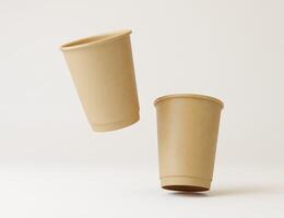 Paper coffee cup photo