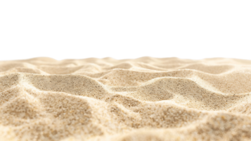 Strand Sand auf transparent Hintergrund ausgeschnitten png