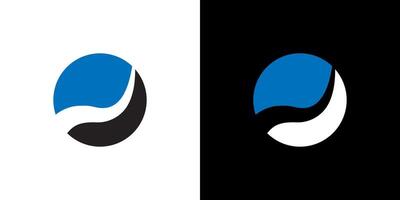 Abstract round shape logo design icon circle symbol vector