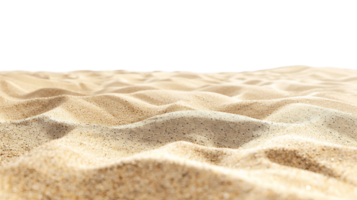 isoliert Sand auf das Strand auf klar Hintergrund png