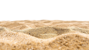 Strand Sand auf transparent isoliert Bild png