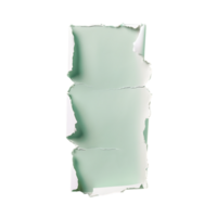 Clear Background Cutout of White Paper Tear png