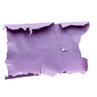 Clear Background Purple Paper Tear Cutout png