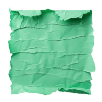 Transparent Background Cutout of Green Paper Tear png