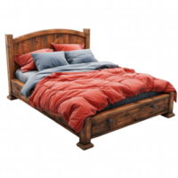 moderno cama aislado transparente antecedentes png