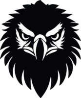 silueta de águila logo png