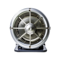 ein Ventilator mit ein Silber Klinge png