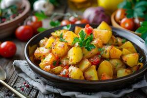 Taste of the Mediterranean Summer Staples in Sunset Orange and Lemon Yellow photo