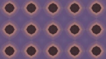 Abstract kaleidescope pattern animation background video