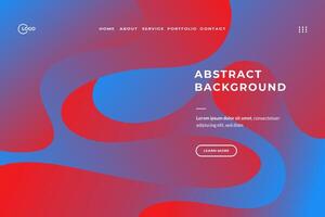 A vibrant modern abstract background design with a red and blue gradient. The design is suitable for web and print design, as well as for invitations, announcements, and other marketing materials. vector