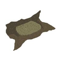 animal rug for dynamic digital projects and designs. vector