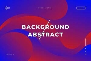 A vibrant modern abstract background design with a red and blue gradient. The design is suitable for web and print design, as well as for invitations, announcements, and other marketing materials. vector
