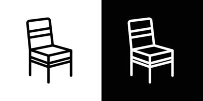 Chair icon set. vector