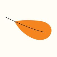 Simple Summer Leaf Autumn Leaf Element vector