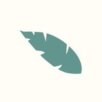 Simple Summer Leaf Autumn Leaf Element vector