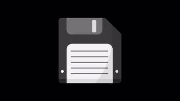 Animated Diskette With Alpha video