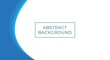 abstract white and wave blue background with space vector