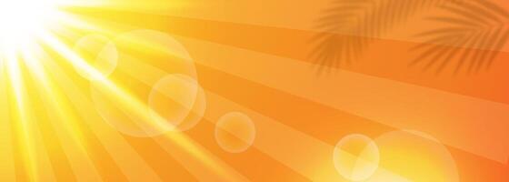 Summer background. Shining summer background. vector