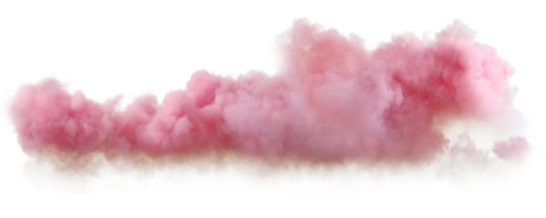 horizontal cloudscape formes le coucher du soleil atmosphère spéciaux effet 3d le rendu abstrait png