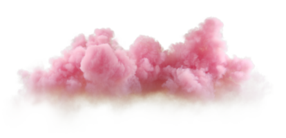 Evening clouds explode freedom realistic shapes 3d rendering png