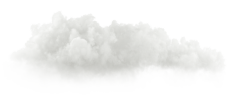 Cut-out smooth clouds freedom shapes special effect 3d rendering file png