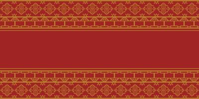 Elegant Textile Border with Floral Motif.Vintage Textile Border for Classic Designs.Colorful Textile Border with Geometric Patterns vector