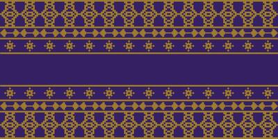 Elegant Textile Border with Floral Motif.Vintage Textile Border for Classic Designs.Colorful Textile Border with Geometric Patterns vector
