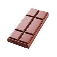 Delicious Milk Chocolate Bar, Smooth, Gourmet Treat with Rich Cocoa Flavor, Perfect for Dessert and Indulgence png