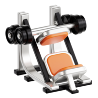 Gym and Fitness 3D Icon png